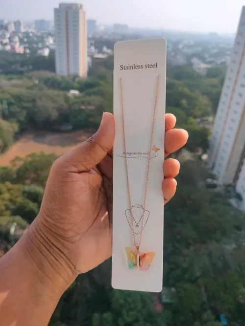 Butterfly Dollar chain(daily wear)